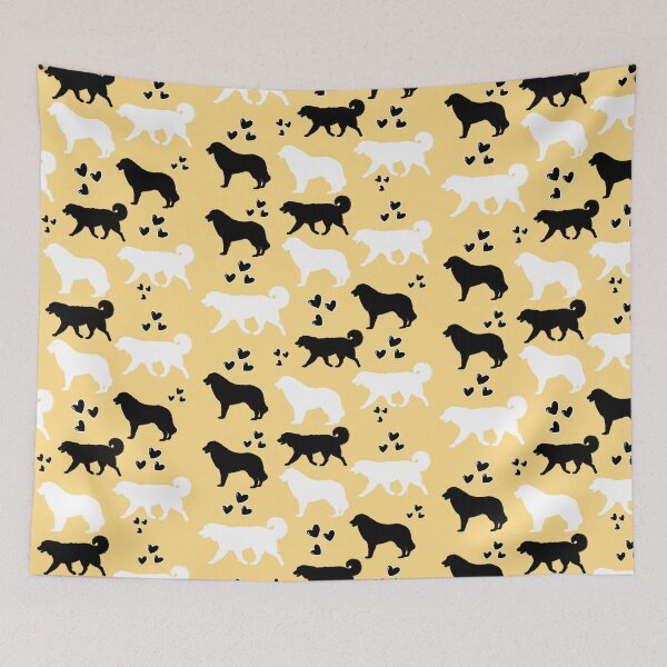 Item preview, Tornjak Love (Yellow) Home Goods designed and sold by For The Love Of Tornjaks.