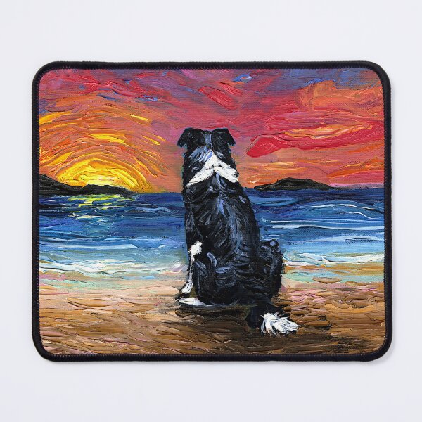 Item preview, Beach Days - Border Collie designed and sold by AjaTrier.