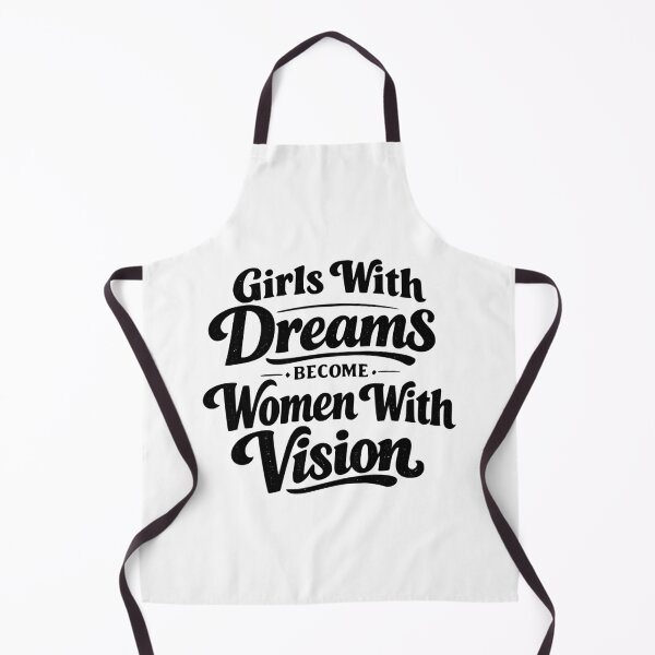 Item preview, Girls with Dreams Become Women with Vision Shirt | Inspirational Feminist Quote Vintage Retro Typography Gift designed and sold by Velora Printss.