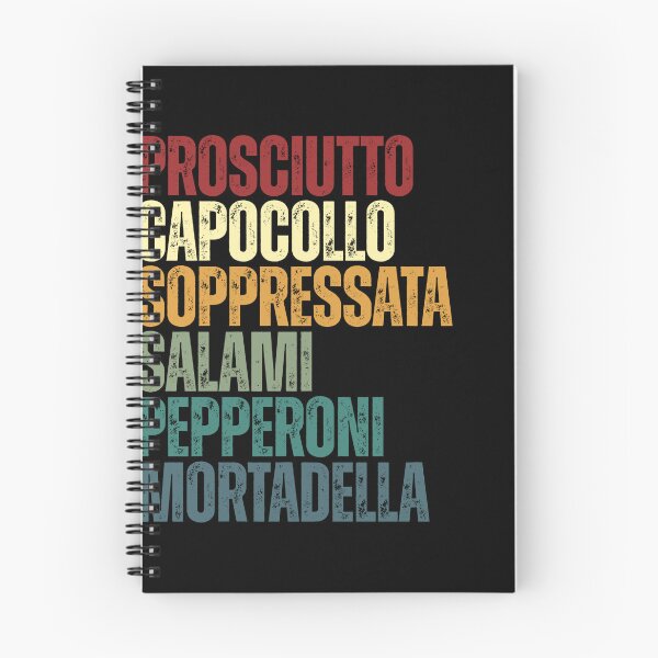 Item preview, Prosciutto Capocollo Soppressata Salami Pepperoni Mortadella Italian Deli Cured Meat Lover designed and sold by RetroMini2026.