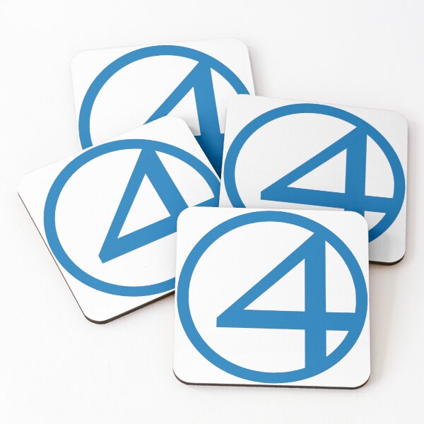 Item preview, Fantastic Four Symbol | Minimal Superhero Logo Design | Classic Marvel Inspired Emblem designed and sold by DawnColony.