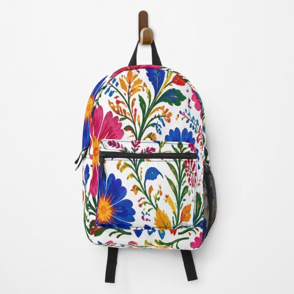 Item preview, Vibrant Mexican Folk Floral Seamless Pattern designed and sold by lavanya11.