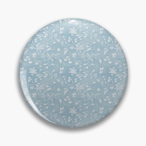 Item preview, Vintage Distressed Blue Floral Pattern designed and sold by LouieVanille.