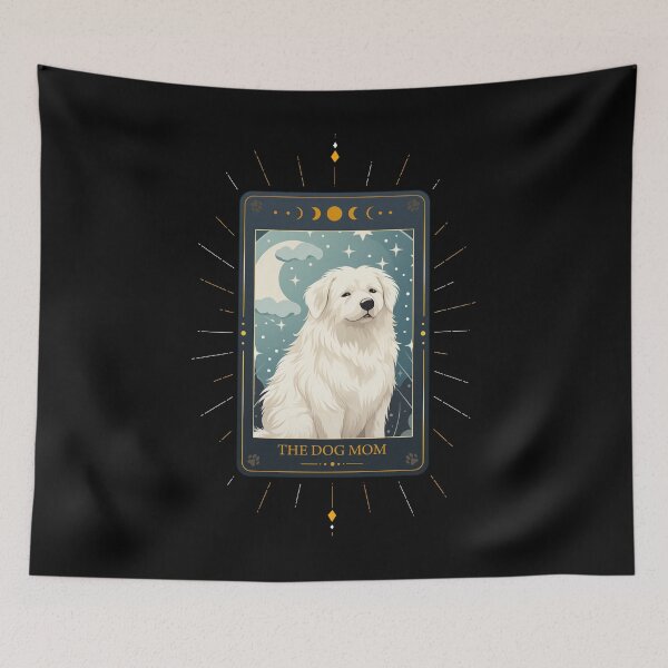 Item preview, Funny Akbash Tarot Card Dog Mothers Day Mom designed and sold by rafaeltto.