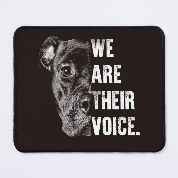 Item preview, Love Pitbull – We Are Their Voice | Pit Bull Advocate Dog Lover Gift designed and sold by Kaysmith233.