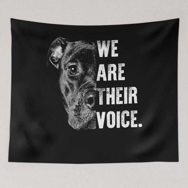 Artikelvorschau, Liebe Pitbulls – Wir sind ihre Stimme | Geschenk für Pitbull-Fans und Hundeliebhaber entworfen und verkauft von Kaysmith233.