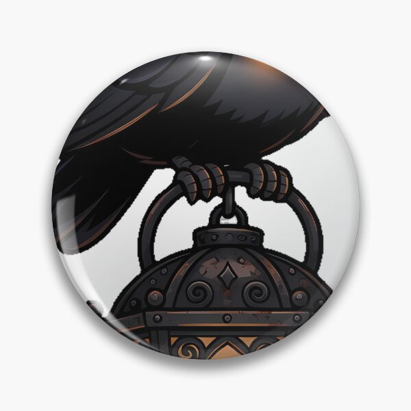 Item preview, Crow with Lantern designed and sold by IllumeInk.