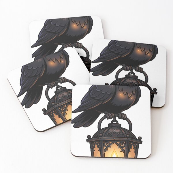 Item preview, Crow with Lantern designed and sold by IllumeInk.