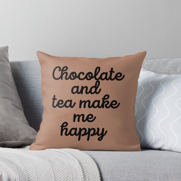 Item preview, Chocolate and Tea Make Me Happy Script Font designed and sold by glowvim.