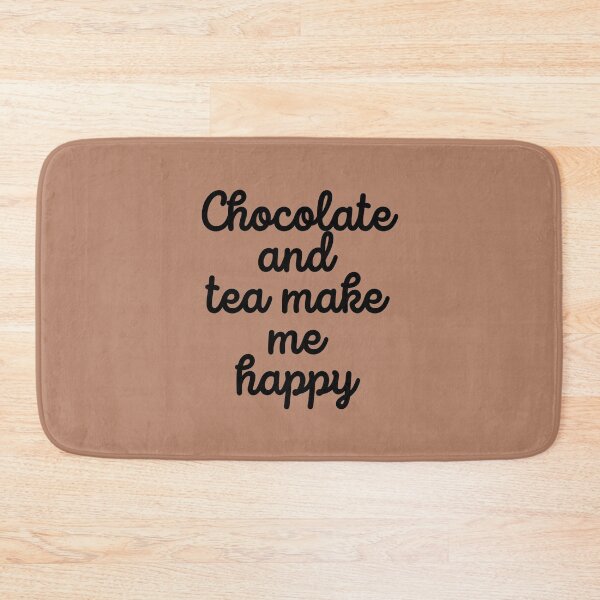 Item preview, Chocolate and Tea Make Me Happy Script Font designed and sold by glowvim.