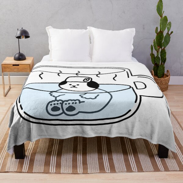 Item preview, a Cat taking a warm bath in a mug designed and sold by superbaechoo.