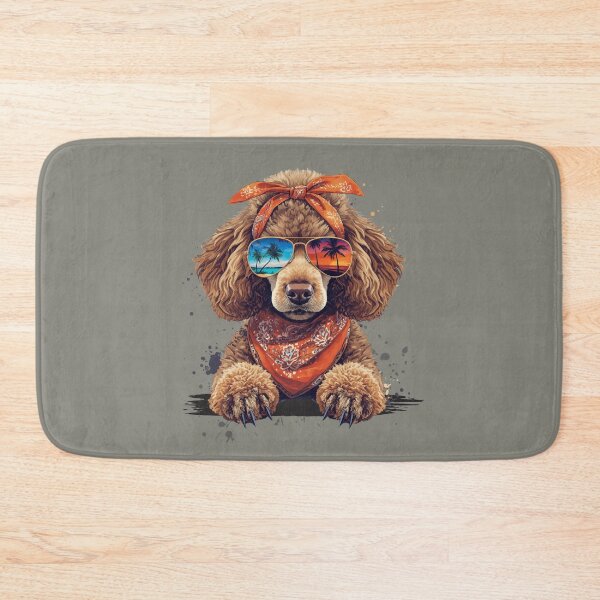Item preview, COOL SUMMER POODLE DOG designed and sold by BKDIGITALSHOP.