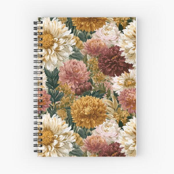 Item preview, Charming Dahlias Texture  - Retro Flower Floral  - Thank You Gifts designed and sold by RoyalStarsPatts.
