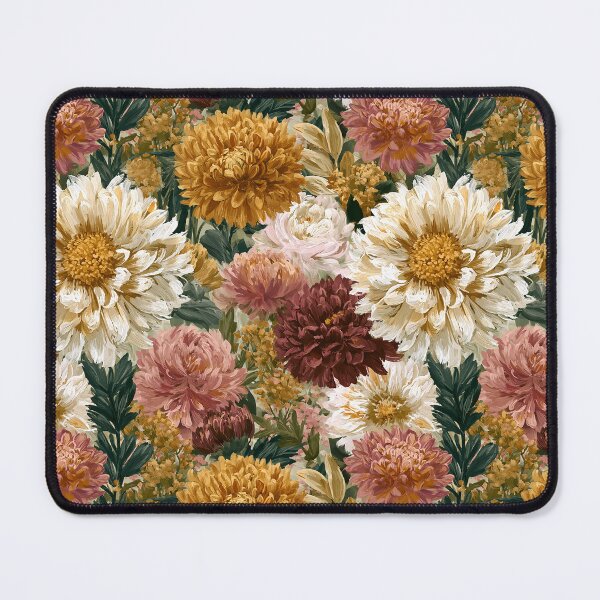 Item preview, Charming Dahlias Texture - Retro Flower Floral - Thank You Gifts designed and sold by RoyalStarsPatts.