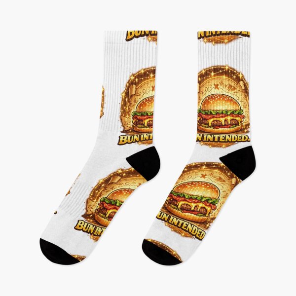 Item preview, Bun Intended: Wordplay Pun Cheeseburger Humor Comedy designed and sold by irfanshikh.