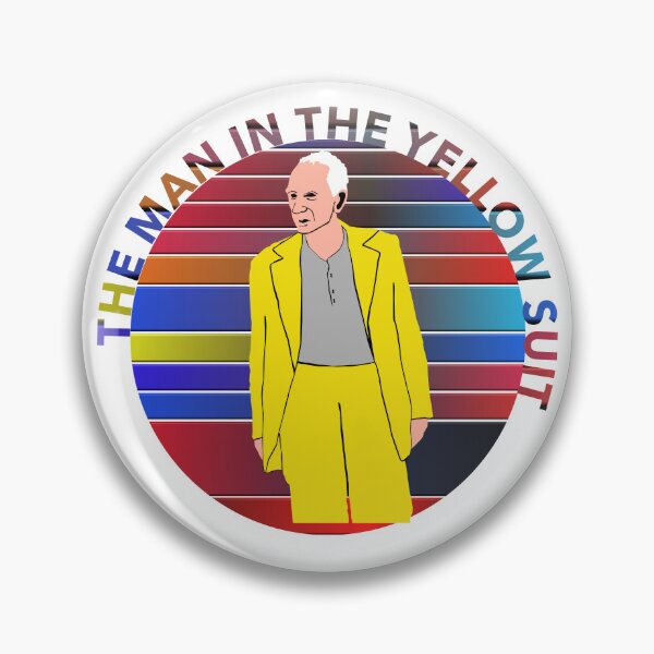 Item preview, The Man In The Yellow Suit illustration designed and sold by ZooStateofMind.