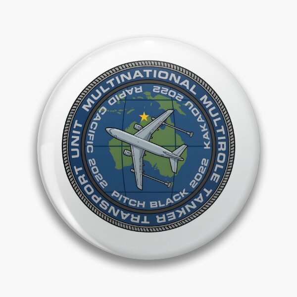 Item preview, Multinational MRTT Unit – Rapid Pacific 2022 Deployment Emblem designed and sold by CharlieDesings.