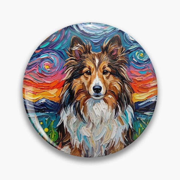 Item preview, Sheltie Night 2 designed and sold by AjaTrier.