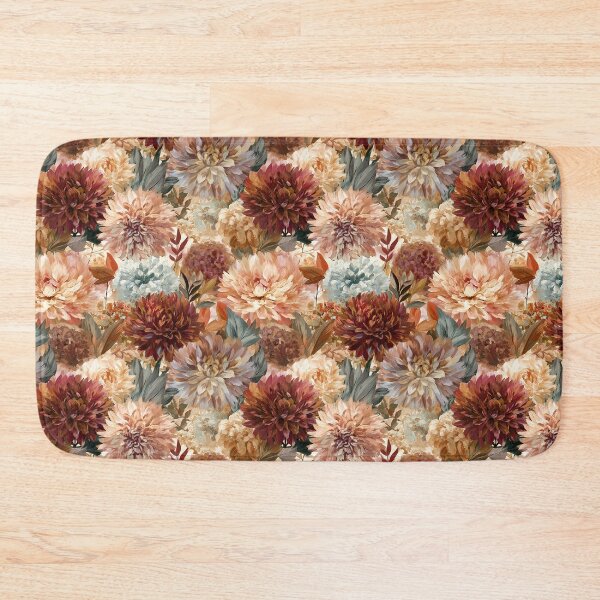 Item preview, Stunning Dahlias Print  - Retro Flower Floral  - Unique Gifts designed and sold by RoyalStarsPatts.