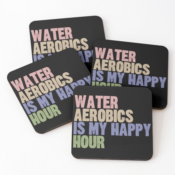 Item preview, Water Aerobics Is My Happy Hour Aquatic Fitness Enthusiast designed and sold by RetroMini2026.