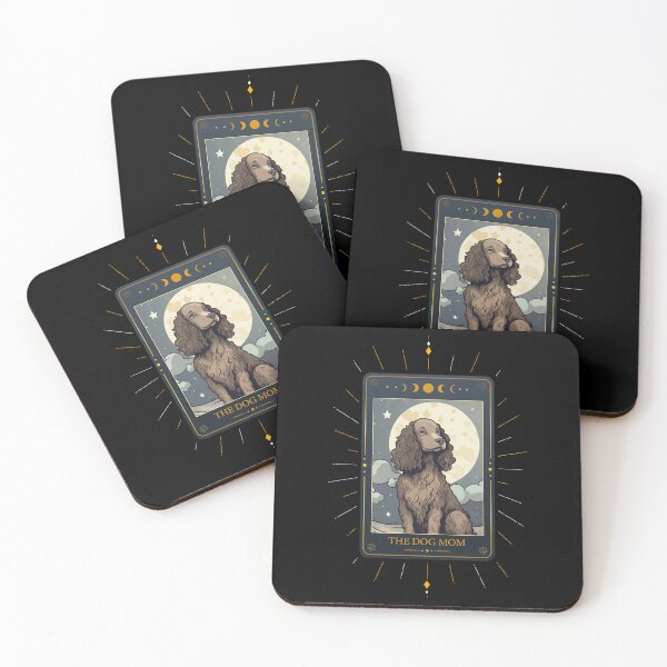 Item preview, Funny American Water Spaniel Tarot Card Dog Mothers Day Mom designed and sold by rafaeltto.