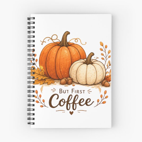 Item preview, But First Coffee Pumpkin Autumn Fall Harvest designed and sold by Moonya26.