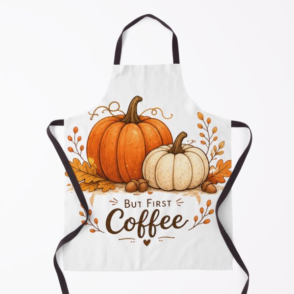 Item preview, But First Coffee Pumpkin Autumn Fall Harvest designed and sold by Moonya26.