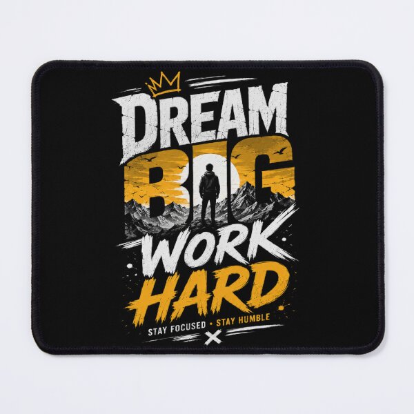 Item preview, Dream Big Work Hard Motivational T-Shirt | Stay Focused Stay Humble designed and sold by Kinjaljoshi9999.