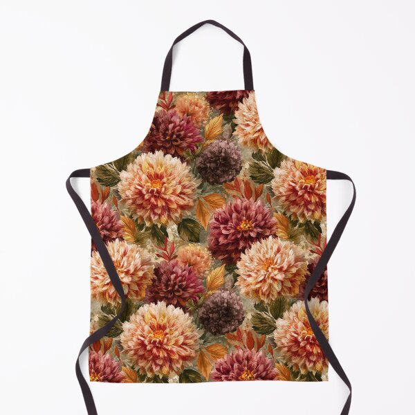 Item preview, Exotic Dahlias Print - Tropical Flower Pattern - Unique Gifts For Men designed and sold by RoyalStarsPatts.