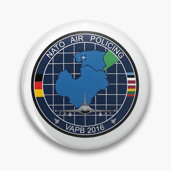 Item preview, NATO Baltic Air Policing Mission "VAPB 2016" Commemorative Patch designed and sold by CharlieDesings.