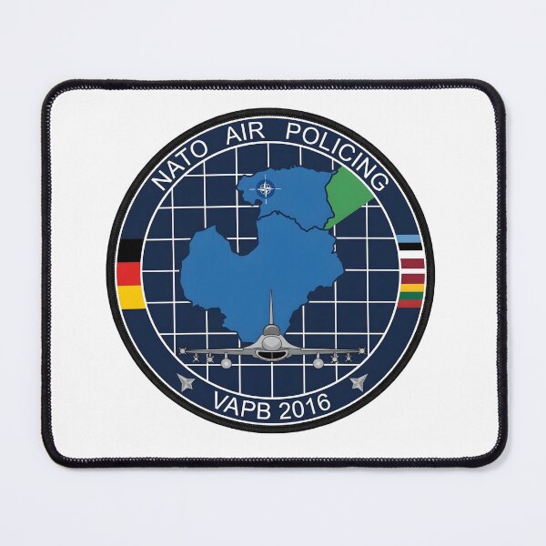 Item preview, NATO Baltic Air Policing Mission "VAPB 2016" Commemorative Patch designed and sold by CharlieDesings.