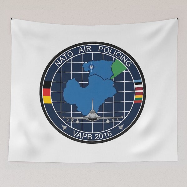 Item preview, NATO Baltic Air Policing Mission "VAPB 2016" Commemorative Patch designed and sold by CharlieDesings.