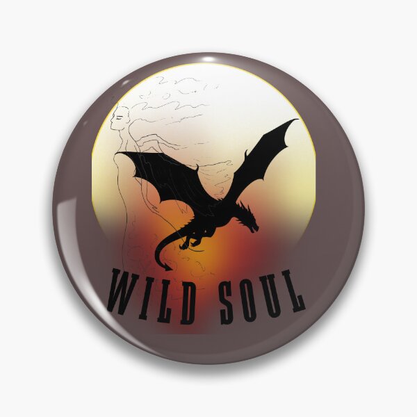 Item preview, Wild Soul Dragon Silhouette Retro Sunset Grunge Aesthetic designed and sold by AhmadAnnaPrints.
