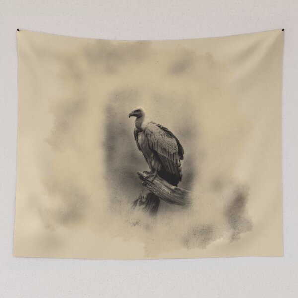 Item preview, A Vulture resting on deadwood, Birds in Motion designed and sold by CDC40.