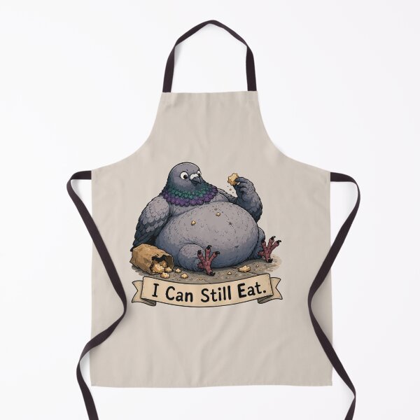 Item preview, Funny Fat Pigeon Sticker I Can Still Eat Bread Lover Bird Meme Gift designed and sold by SimplePoDesign.