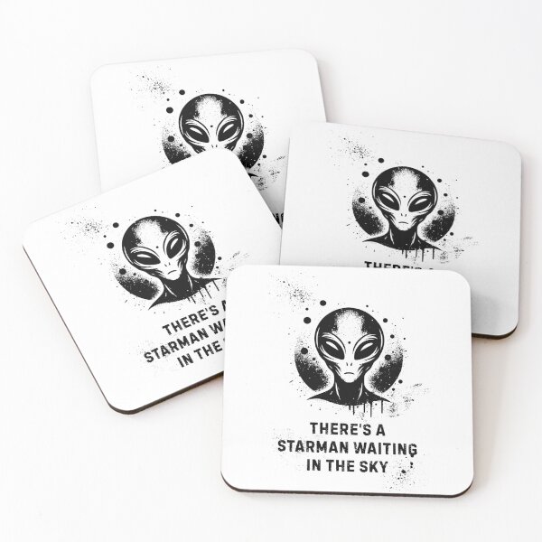 Item preview, There's a starman waiting in the sky designed and sold by MaxCardoso.