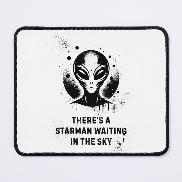 Item preview, There's a starman waiting in the sky designed and sold by MaxCardoso.