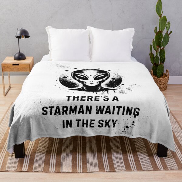 Item preview, There's a starman waiting in the sky designed and sold by MaxCardoso.