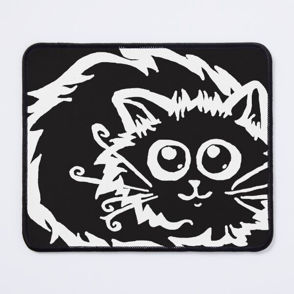 Item preview, Fluffy Cat Inverted designed and sold by LavenderSkiesG.