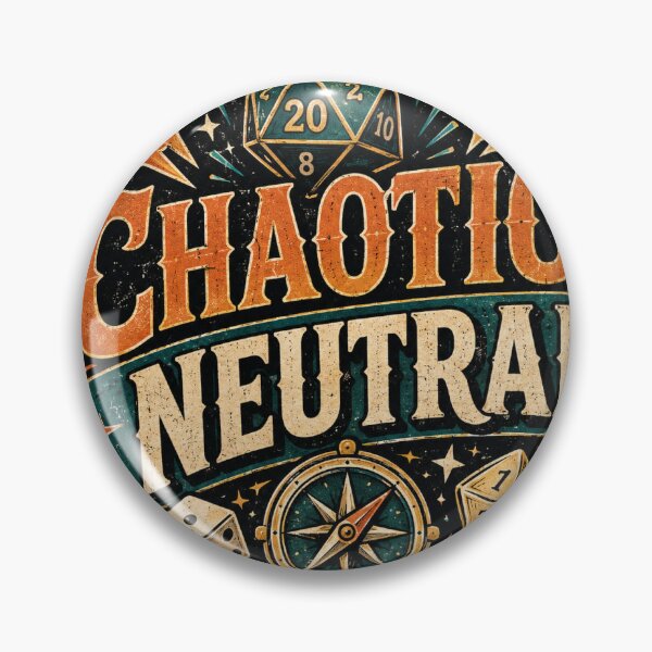 Item preview, Chaotic Neutral Cat Sticker designed and sold by RedRubyBubble.