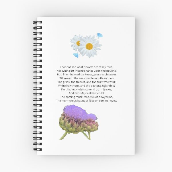 Item preview, Ode to a Nightingale, John Keats designed and sold by ForestedDesigns.
