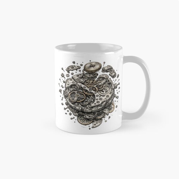 Item preview, T-Shirt - Sticker - Exploded Time: Precision in Motion designed and sold by ForeverPrintsOK.