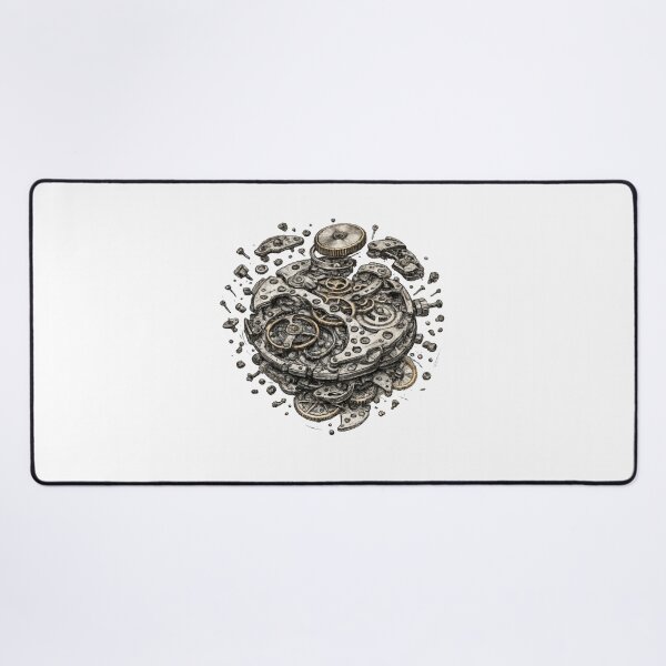 Item preview, T-Shirt - Sticker - Exploded Time: Precision in Motion designed and sold by ForeverPrintsOK.
