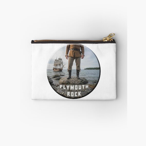 Item preview, Plymouth Rock 1620 - Pilgrim & Mayflower designed and sold by SouthShorePics.