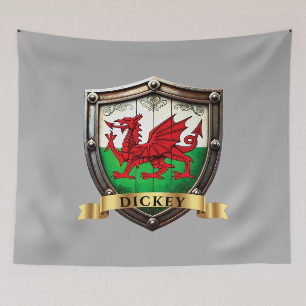 Item preview, Dickey Welsh Heritage Crest Shield designed and sold by Highlandkings.