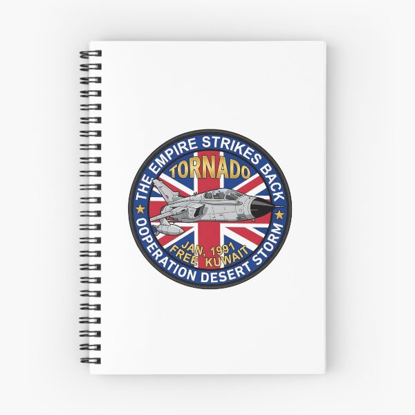 Item preview, RAF Panavia Tornado "The Empire Strikes Back" Operation Desert Storm 1991 Commemorative Patch designed and sold by CharlieDesings.