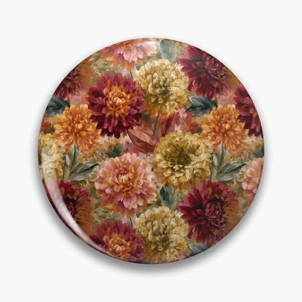 Item preview, Beautiful Dahlias  - Flower Bouquet Pattern  - Valentine Gifts For Her designed and sold by RoyalStarsPatts.