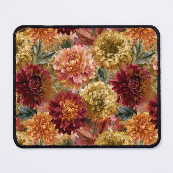 Item preview, Beautiful Dahlias - Flower Bouquet Pattern - Valentine Gifts For Her designed and sold by RoyalStarsPatts.