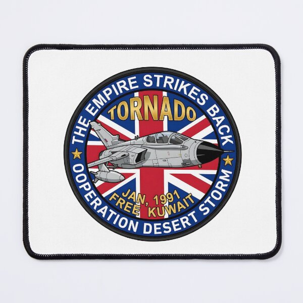 Item preview, RAF Panavia Tornado "The Empire Strikes Back" Operation Desert Storm 1991 Commemorative Patch designed and sold by CharlieDesings.
