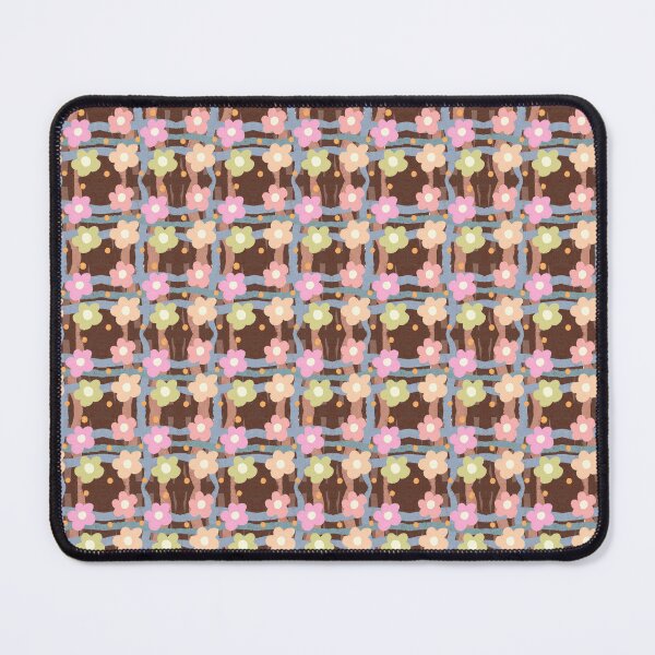 Item preview, Retro Daisy Plaid Seamless Pattern designed and sold by CO10store.